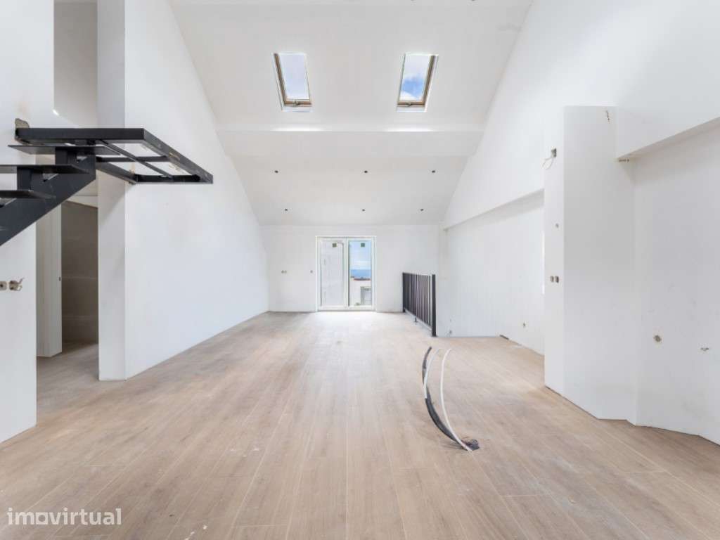 Excelente apartamento duplex T3 com vista mar - Grande imagem: 4/53