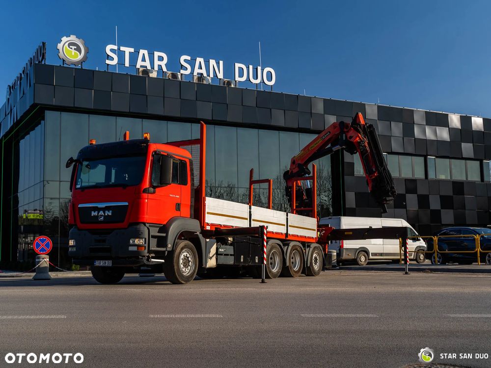 MAN TGS 35.400 8x4 PALFINGER PK 44002 HDS Żuraw Wciągarka TRIDEM - 4