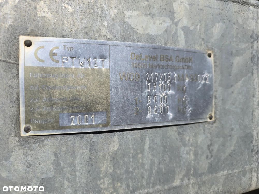 Joskin DeLaval BSA PTW 12T - 6