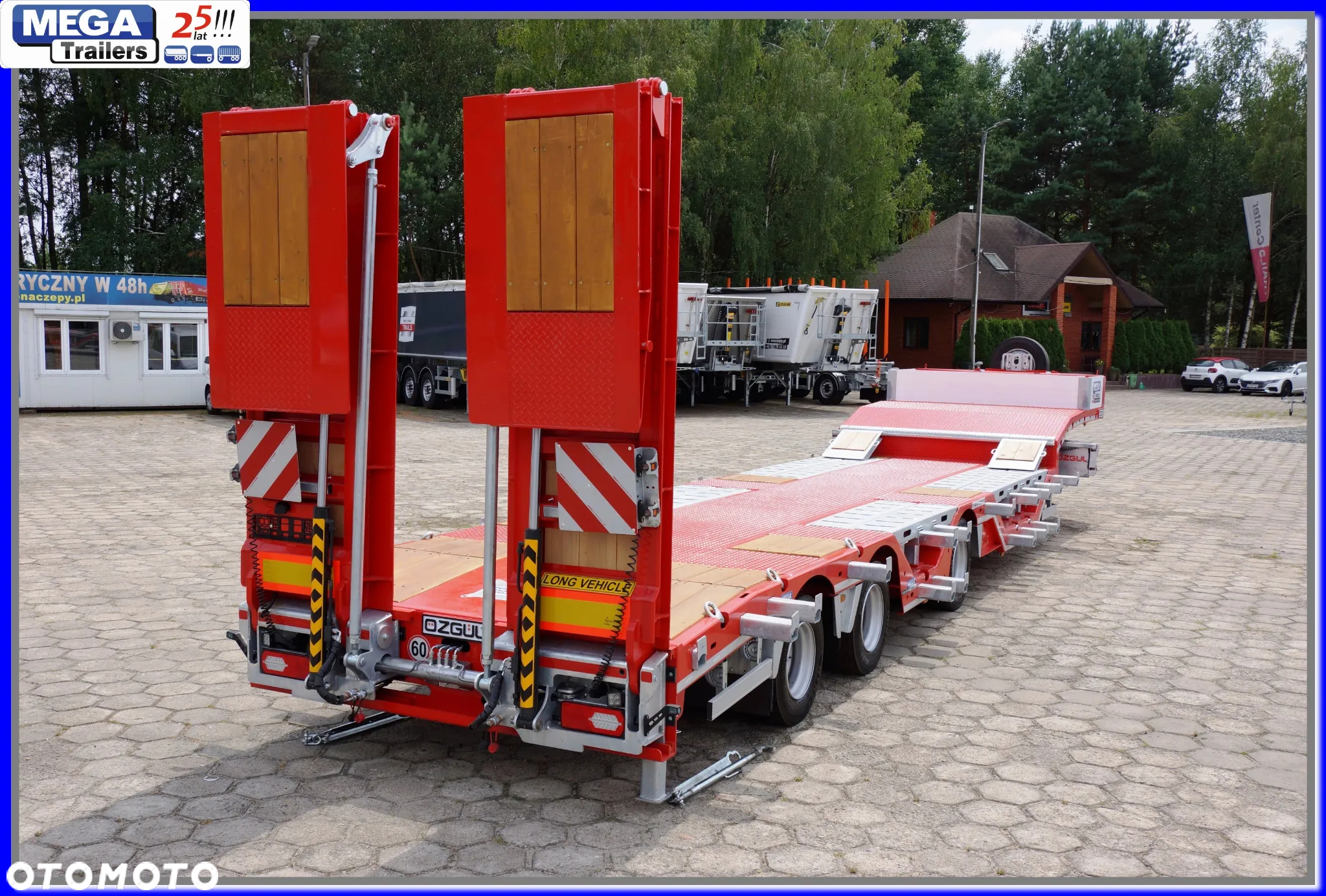 Inny Laweta 3 osie, 4 x zagłębienia kół, 58 T DMC !!! - 7