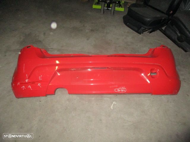 Parachoques Pc1518 DACIA SANDERO 2009 1.4I 75CV 5P VERMELHO TR - 1