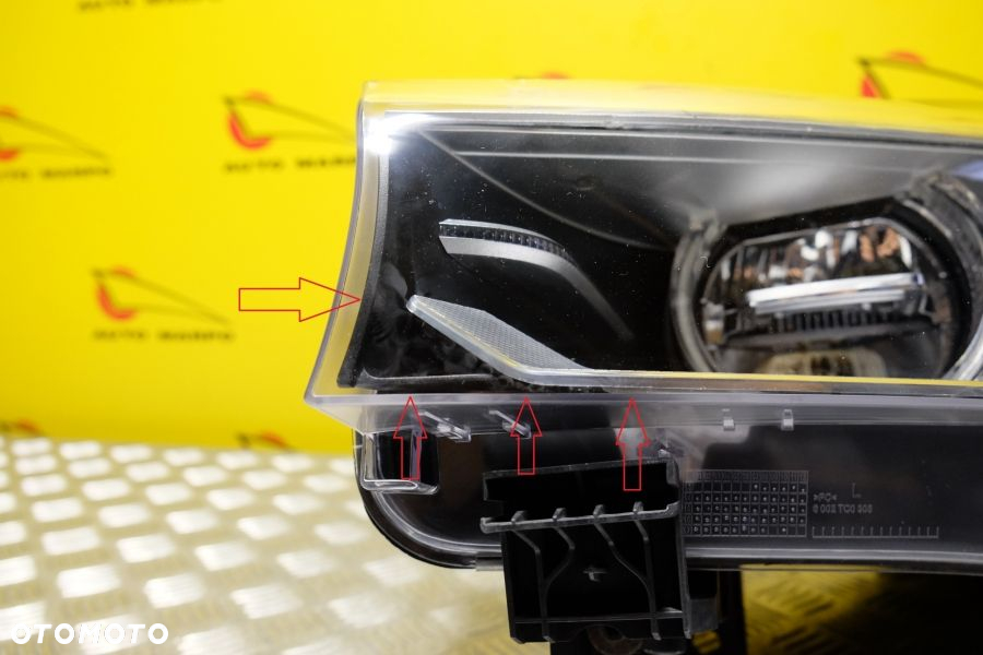 BMW X5 F15 X6 F16 2013-2018 REFLEKTOR LAMPA ADAPTIVE LED LEWA USA - 4