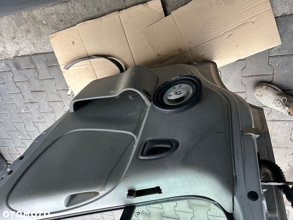 Renault Trafic II Vivaro Primastar drzwi prawy przód srebrne prawe przednie - 8