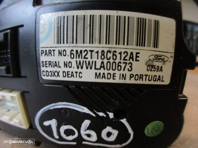 Comando Sofagem 6M2T18C612AE FORD S MAX 2006 2.0TDCI 140CV 5P CINZA ORIGINAL - 5