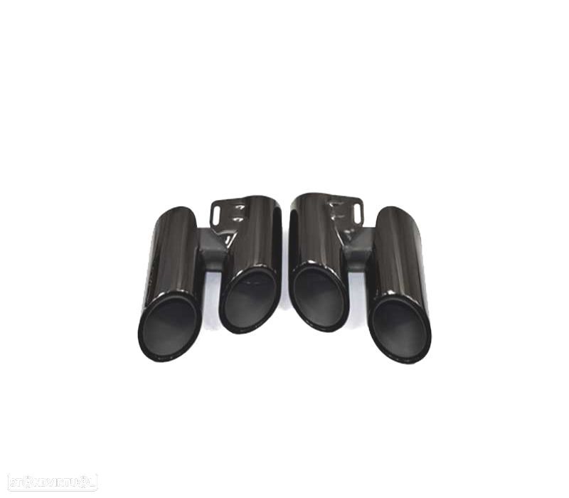 PONTEIRAS ESCAPE PORSCHE PANAMERA 17- LOOK S PRETO - 2