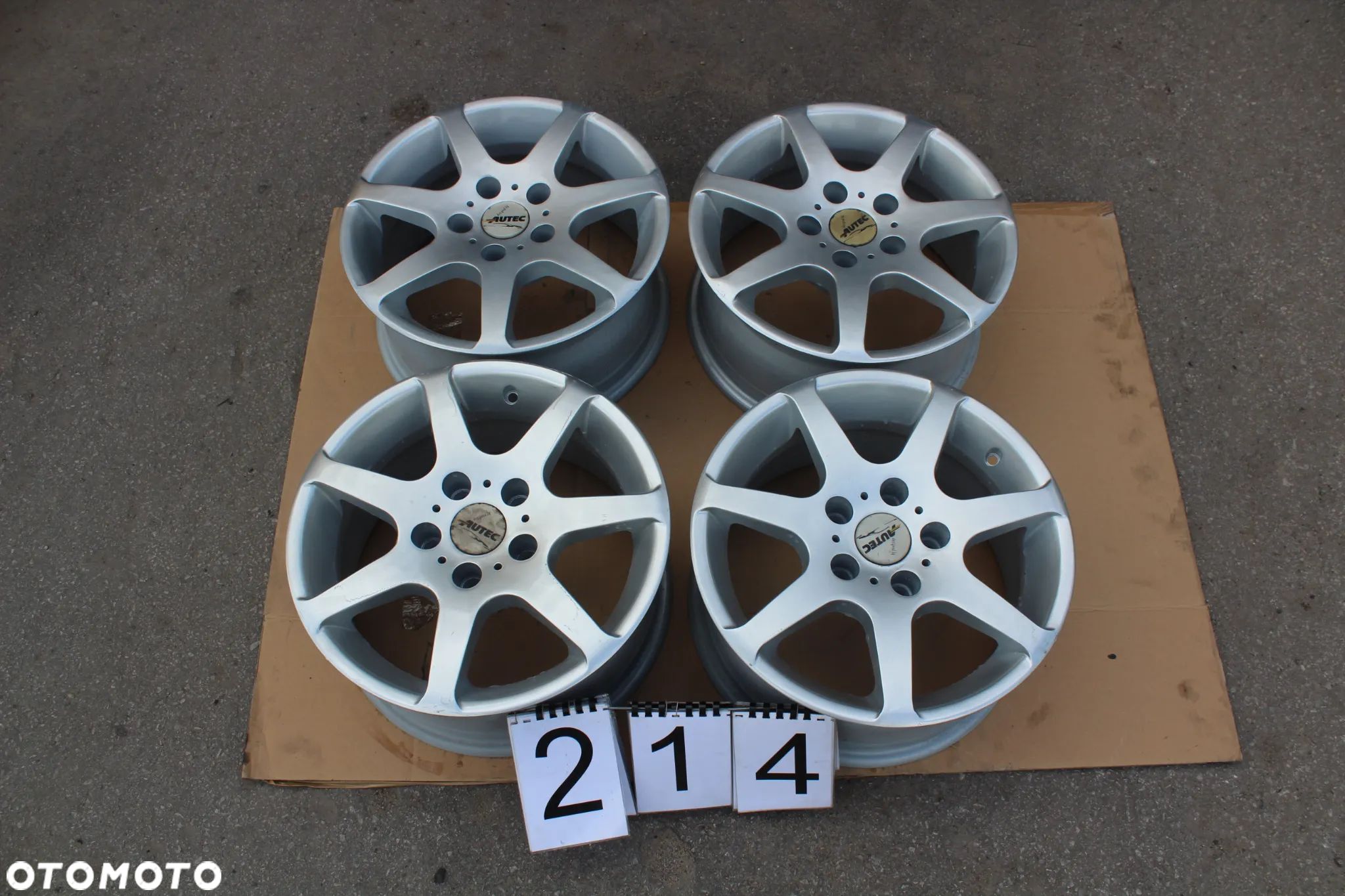 FELGI ALUMINIOWE VW AUDI SKODA SEAT MERCEDES  5x112  7X15 ET35 - 1