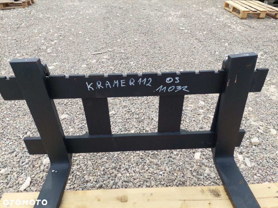 WIDŁY KRAMER 112 180  z karetką 2,5 t 120 cm - 2