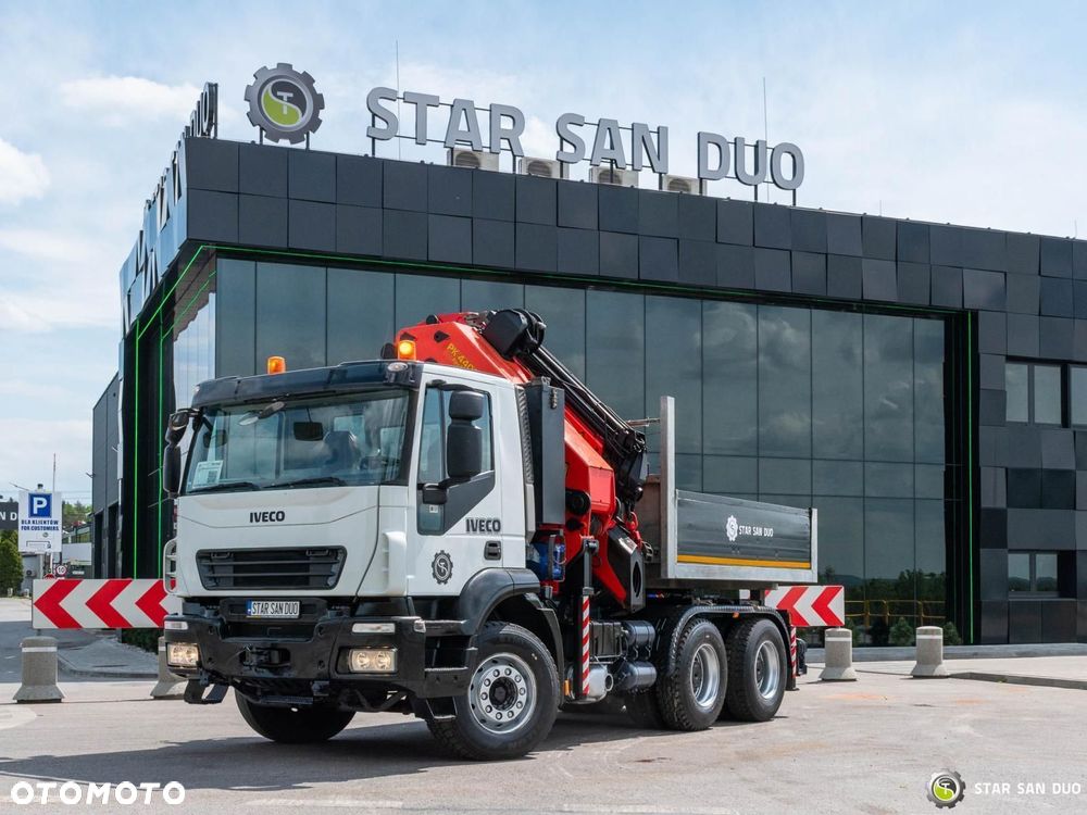 Iveco TRAKKER 450 6x4 PALFINGER PK 44002 HDS Żuraw Fly Jib Ciągnik - 14