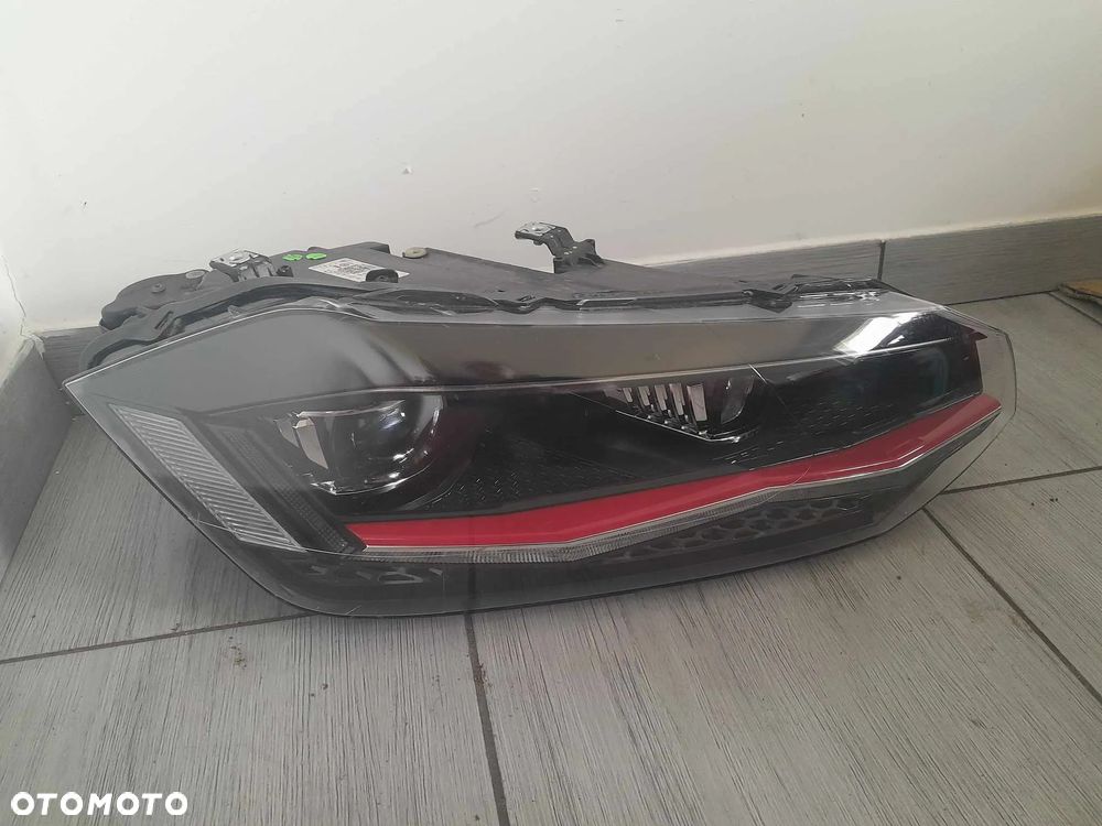 LAMPA PRAWA PRZEDNIA PRZÓD VW POLO GTI 2G1 2G FULL LED 2g1941036K IDEALNA - 2