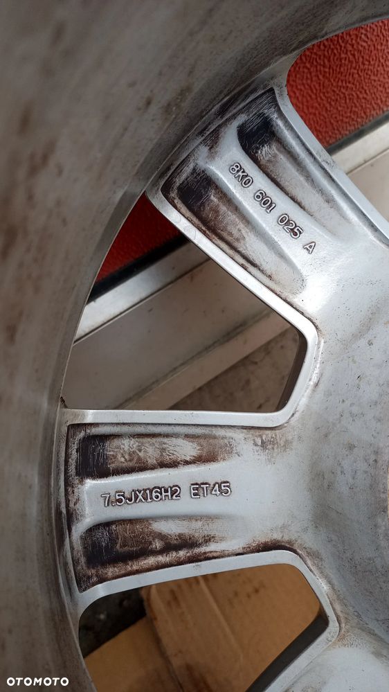 ALUFELGI KOŁA LATO AUDI A4 A5 A6 225/55R16 ET45 - 8