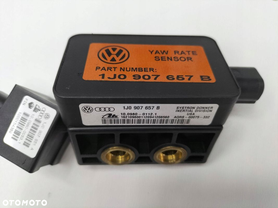 VOLKSWAGEN GOLF IV CZUJNIK MODUŁ SENSOR ESP 1J0907657B 1J0907637B - 2