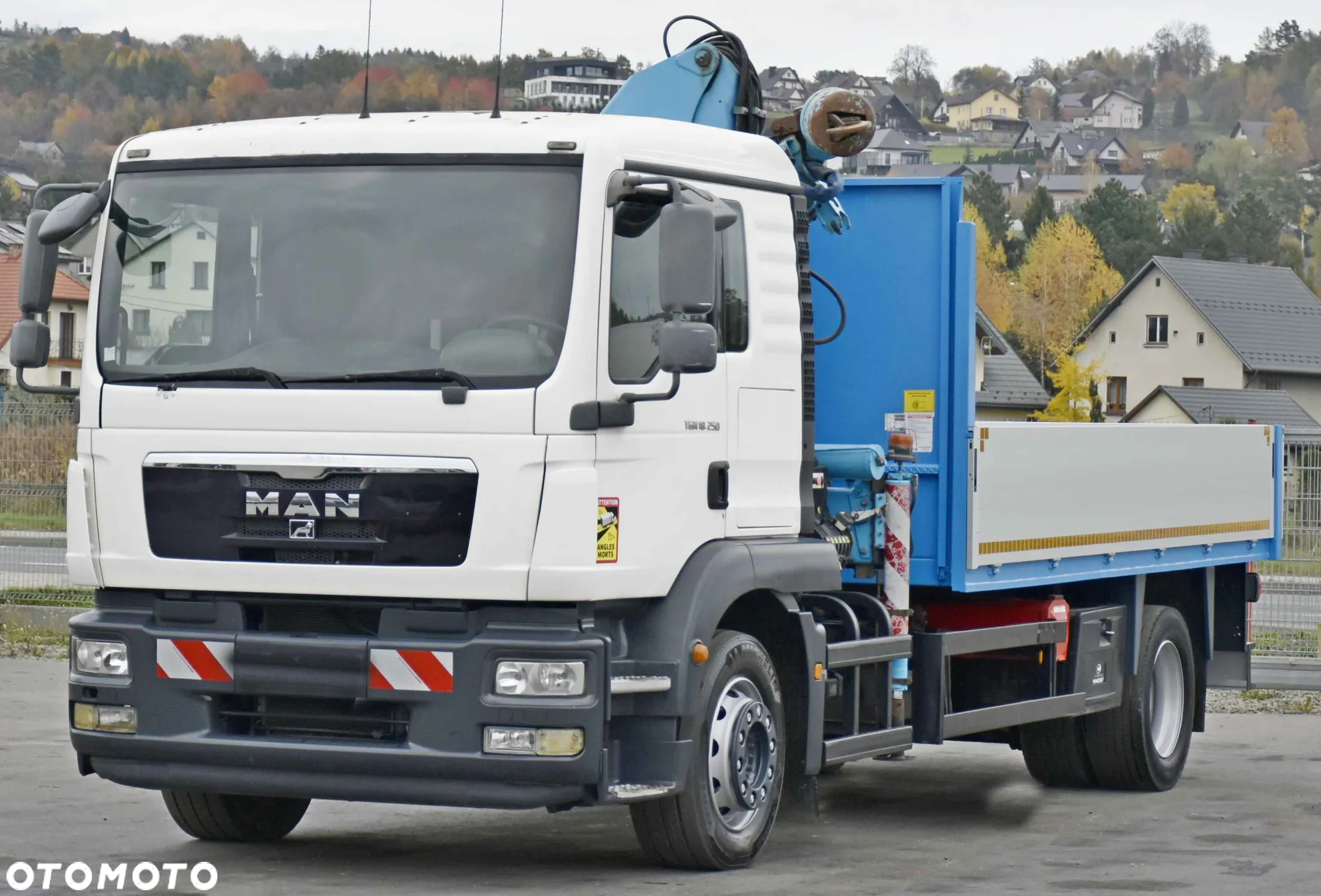 MAN TGM 18.250 SKRZYNIA 4,80m * PK 12080 KA + PILOT - 4