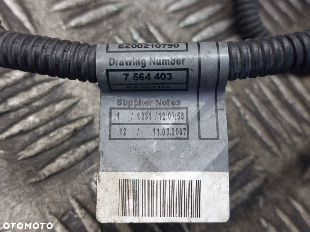 WIĄZKA OKABLOWANIE SILNIKA BMW E90 2.0 16V 7564401 7564403 7564406 - 3