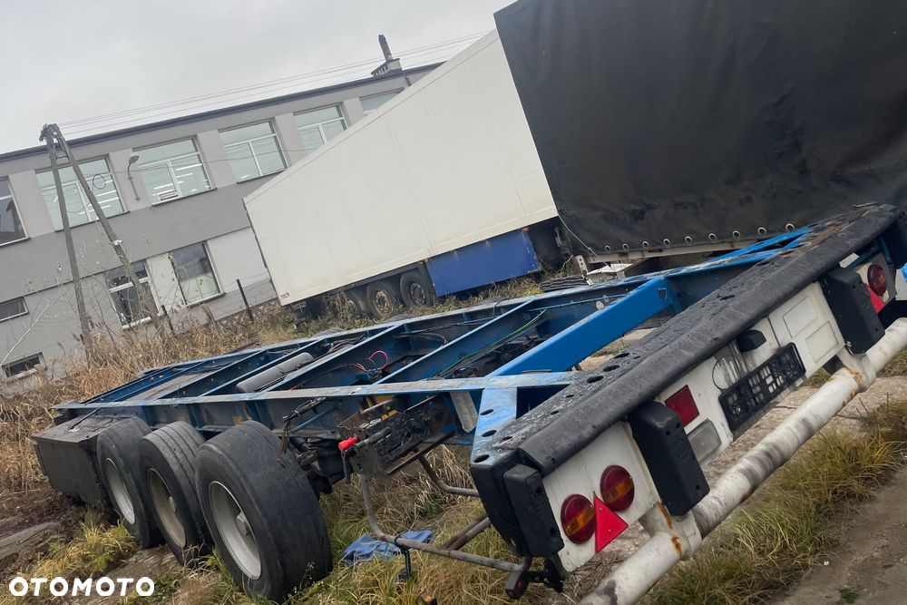 Rama / Podwozie naczepy chłodni Kontener Biuro Domek letniskowy Magazyn - 9