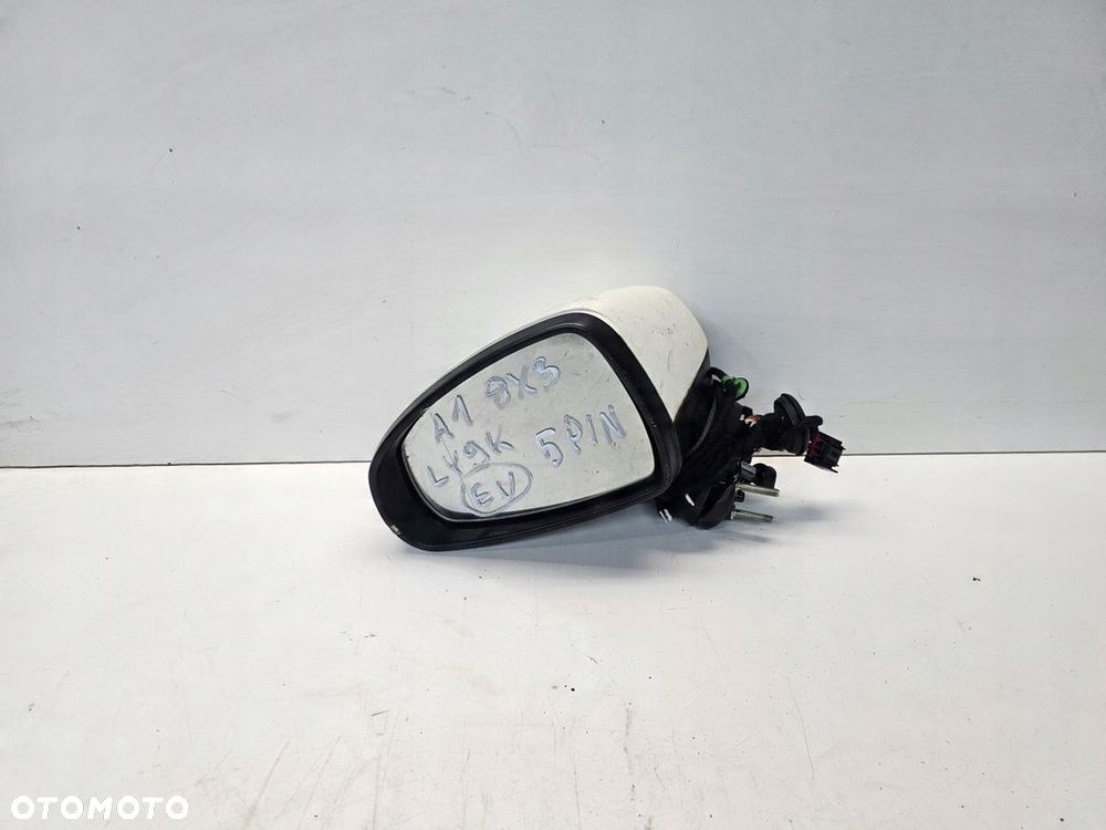 LUSTERKO ZEWNĘTRZNE LEWE AUDI A1 8X3 6 PIN EUROPA LY9K - 1