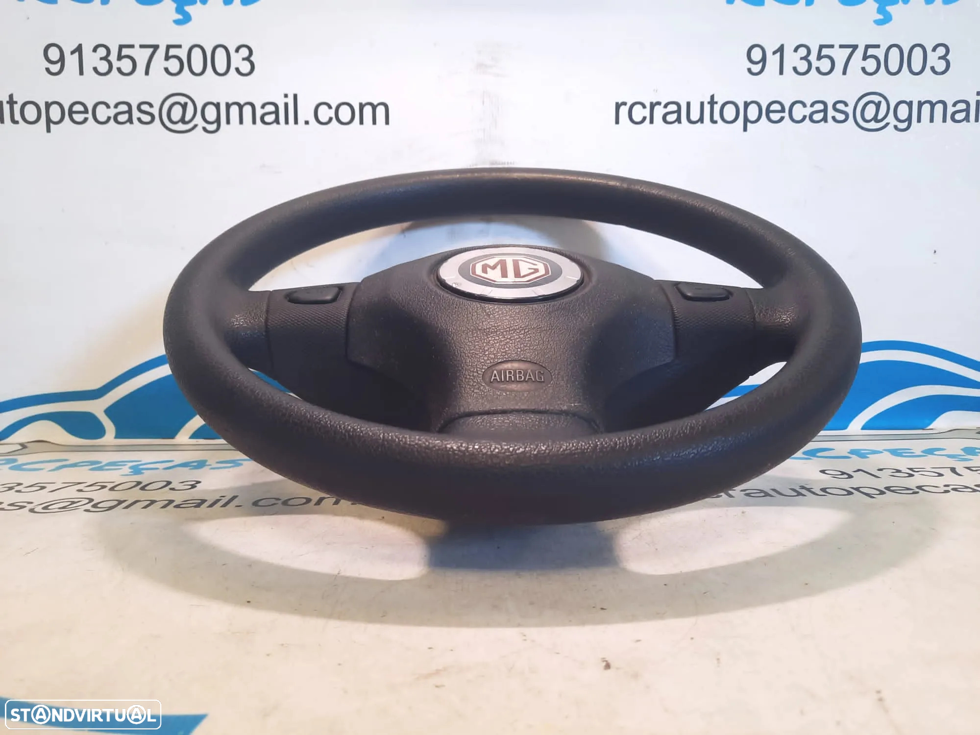 VOLANTE GUIADOR COMPLETO MG ZR QTB000560 RZ FT ZS MGF ROVER AIRBAG - 4