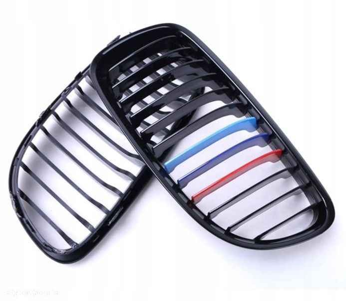 Atrapa Grill Kratka Nerka kpl l+r Black Tuning Bmw 3 e90 E91 Lift Fl 2008- - 2