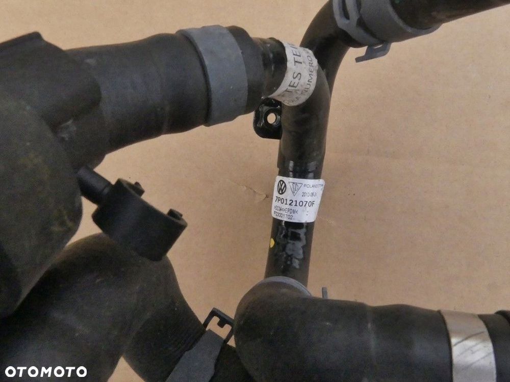 dw touareg 7p zawór rurki wody 7d0121805a 7p0121070f 7p0122073d 7p0122073b - 5