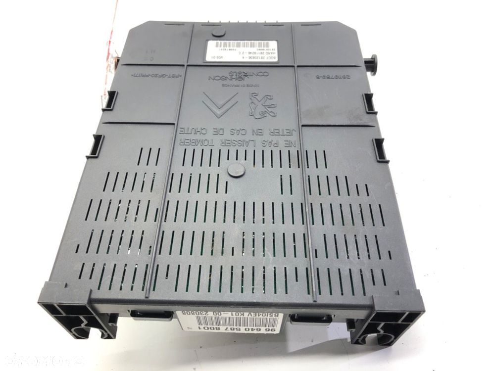 MODUŁ BSI  CITROEN C4 GRAND PICASSO I (UA_) 2006 - 2013 1.6 HDi 80 kW [109 KM] olej napędowy 2006 - 3