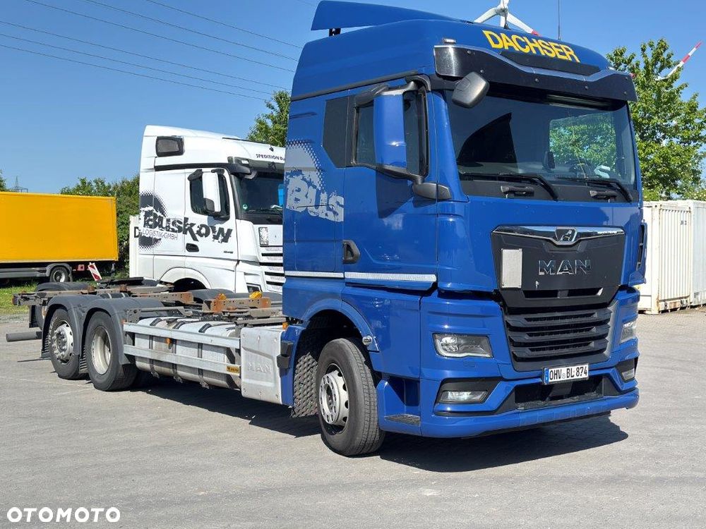 MAN 26.470 GM 6x2 OŚ SKRĘTNA BDF RAMA DO ZABUDOWY - 28