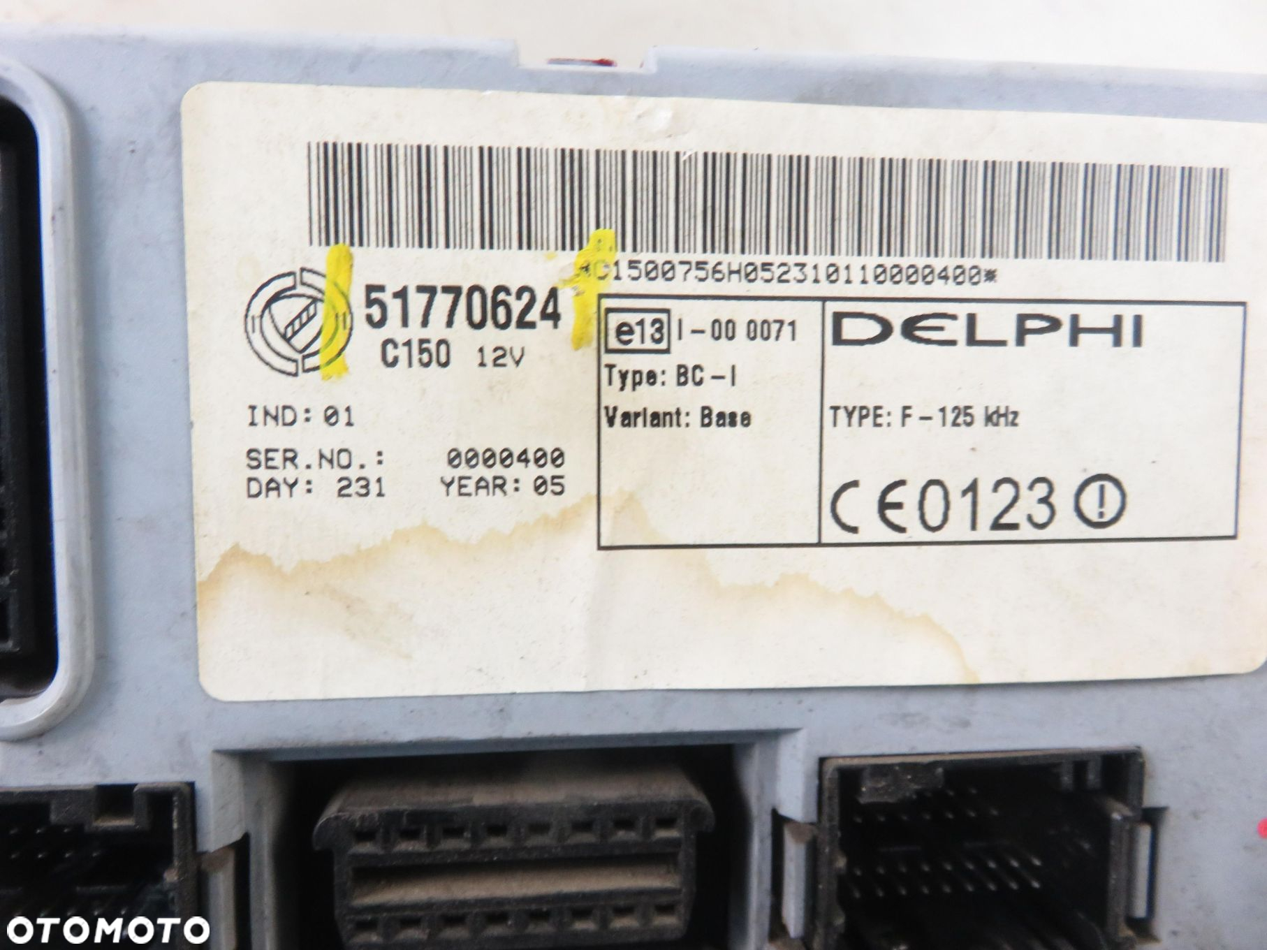 BSI FIAT DOBLO I Cargo 1.3 D 51770624 - 3
