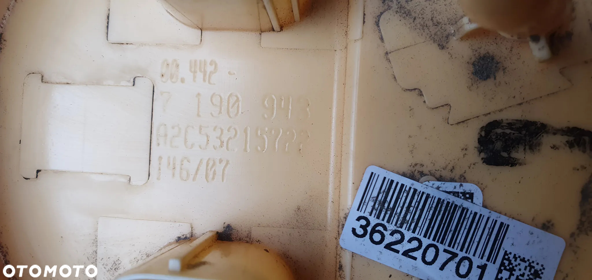 Pływak pompka paliwa czujnik poziomu paliwa BMW I E81 E87 2.0D 7190944 7190943 - 6