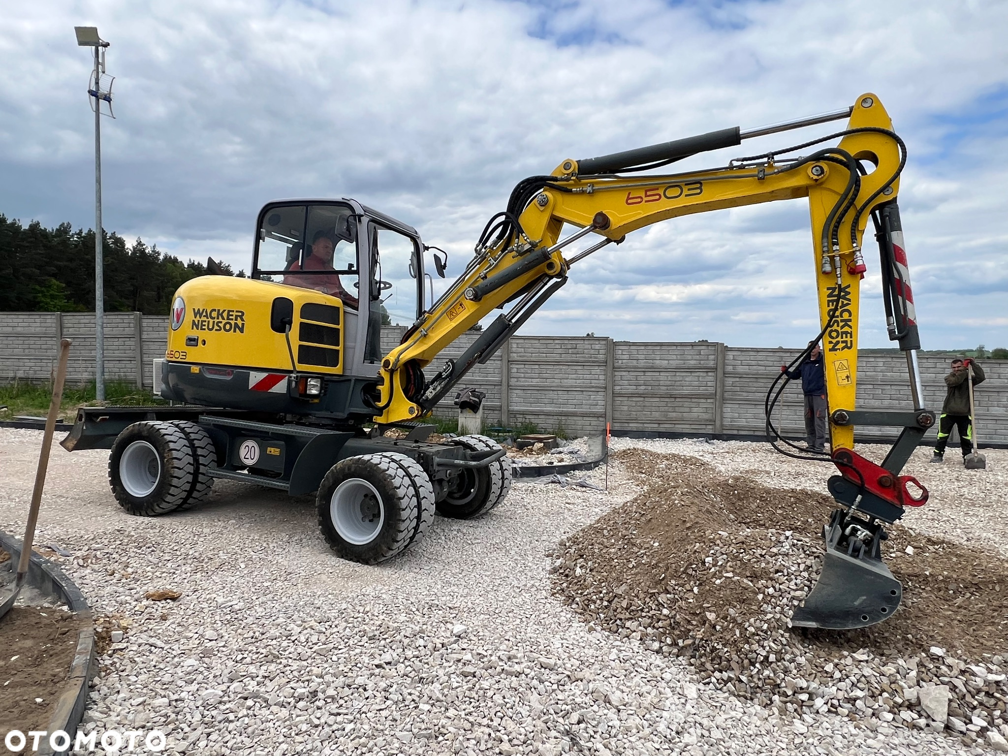 Wacker Neuson Mini KOPARKA KOŁOWA WACKER NEUSON 6503 WD 5,8t Długie ramie 3xłamane Dodatkowa hydraulika SZYBKA SKRĘTNA 2x łyżki Wiertnica skarpowa hydrauliczna Yanmar 2009r 3060mth - 27