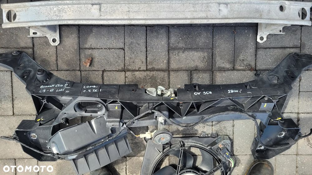 Renault Clio III 09-12 lift kombi 1.5 DCI Maska zderzak blotniki lampy eur - 13