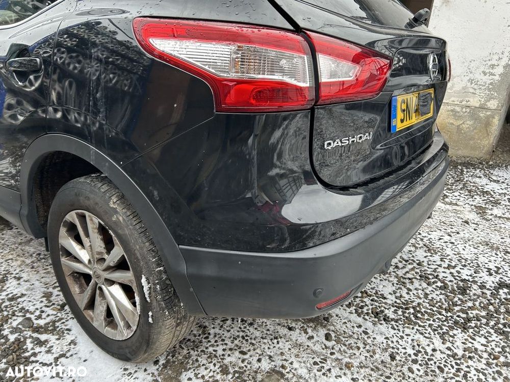 Bara spate Nissan Qashqai J11 2013 - 2017 SUV 4 Usi NEGRU (1197) - 4
