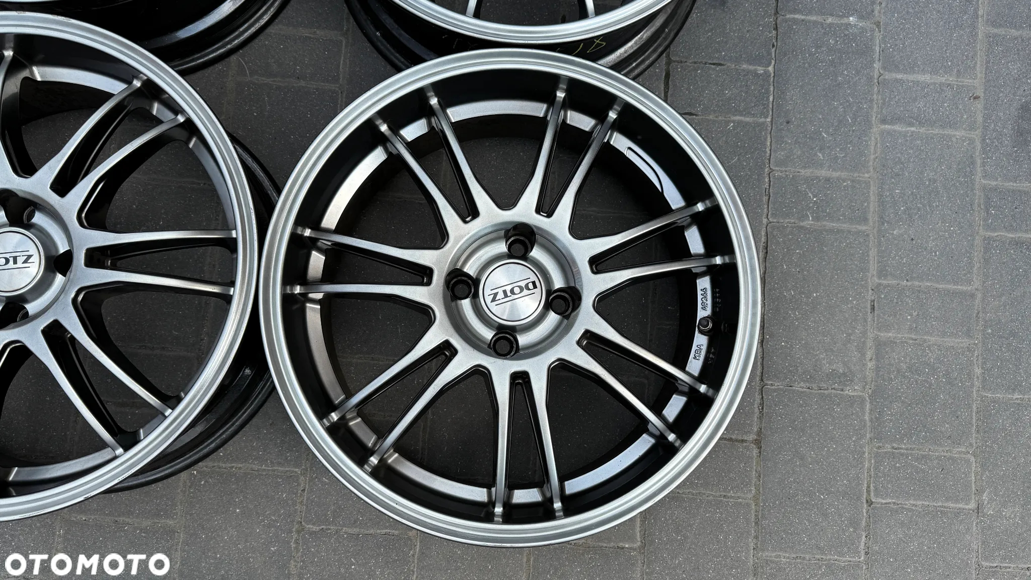 Felgi Aluminiowe KBA DOTZ r18 4x108 ford volvo kola et25 8J - 6