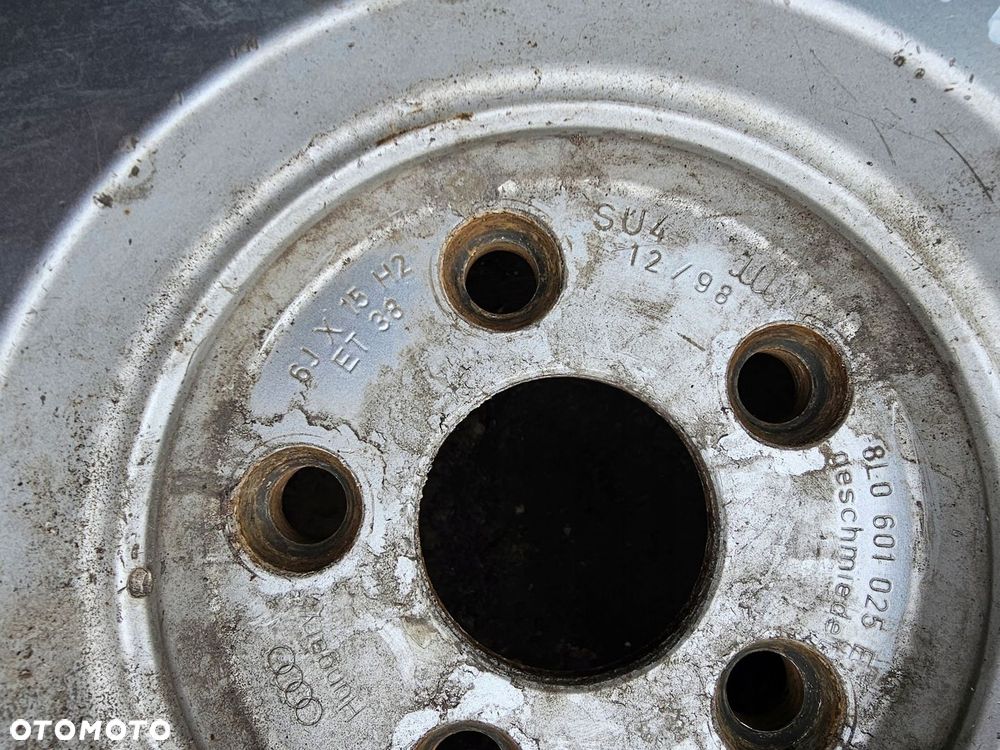 FELGI OPONY KOŁA 195/65 15 AUDI A3 8L 5x112 ET38 8L0601025 - 6