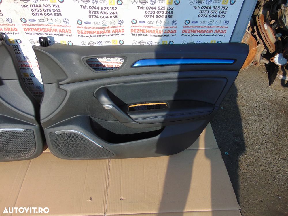 Fete usi Renault Megane 4 an 2016-2024 set fete usi fata spate stanga dreapta megane 4 gt line - 2