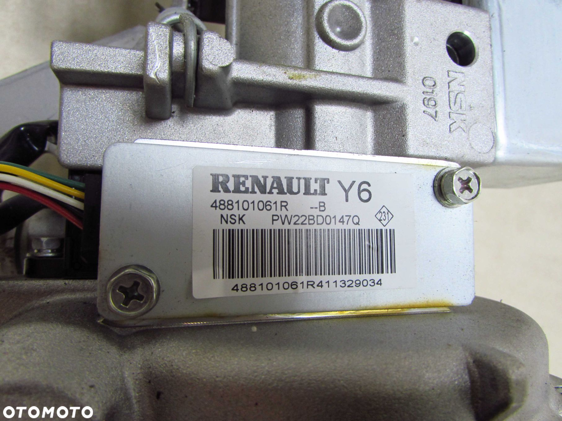 RENAULT MEGANE III 08-16 KOLUMNA KIEROWNICZA KIEROWNICY WSPOMAGANIE 488101061 - 5