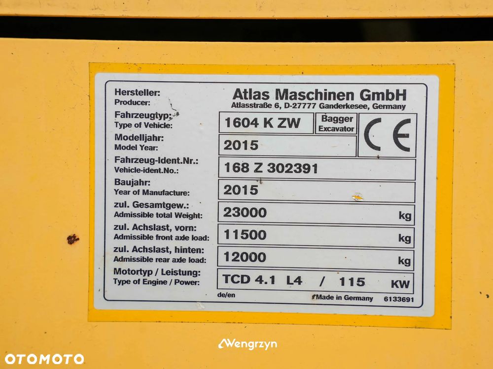 Atlas 1604 KZW - 35