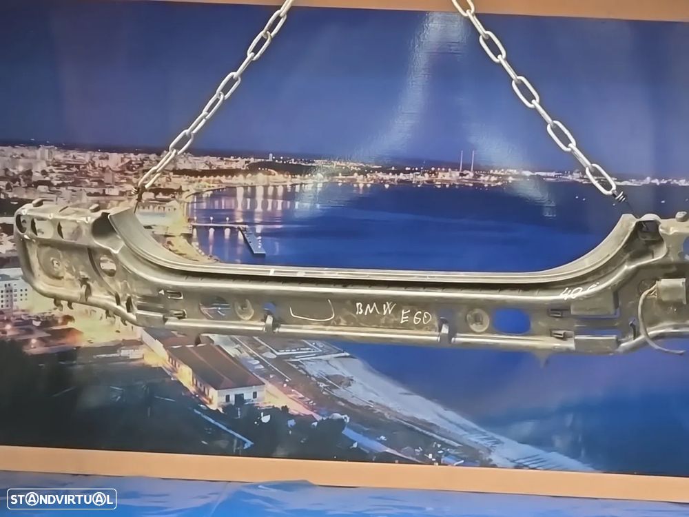Suporte de Parachoque traseiro originais para bmw série 5 e60 2003-  7056343 - 2