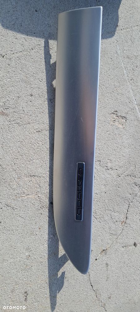 Listwy Dekory Drzwi Aluminium Quattro Pamięć Audi A6 C6 - 12