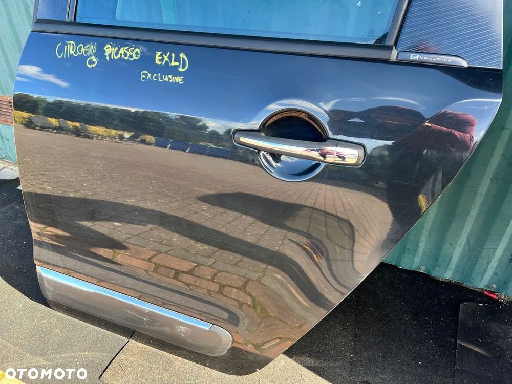 Drzwi TYLNE LEWE lewy tył CITROEN C3 PICASSO Exclusive roleta EXLD - 5