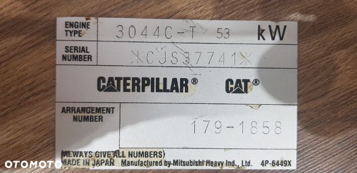 Wał korbowy Perkins Caterpillar 906 silnik 3044c-t - 2
