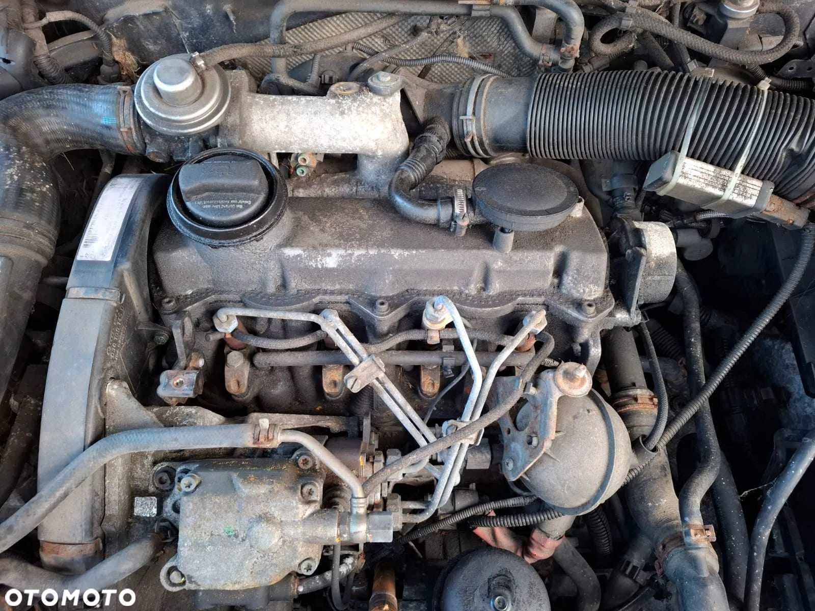 SILNIK KOMPLETNY 1,9 TDI 90KM ALH SKODA OCTAVIA TOLEDO GOLF IV AUDI A3 KOMPLETNY 188.000 KM - 1