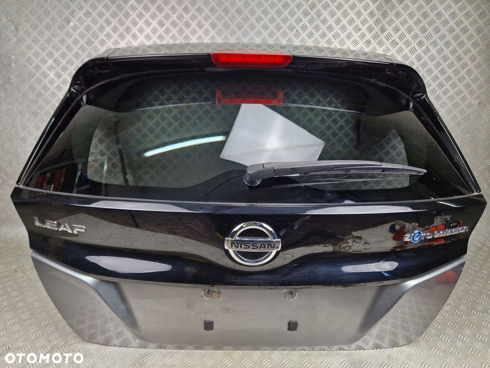 NISSAN LEAF II 2 ZE1 SZYBA KLAPA TYLNA KOLOR KAD INNE CZĘŚCI ZDERZAK TYŁ TYLNY LAMPA CZĘŚCI - 3