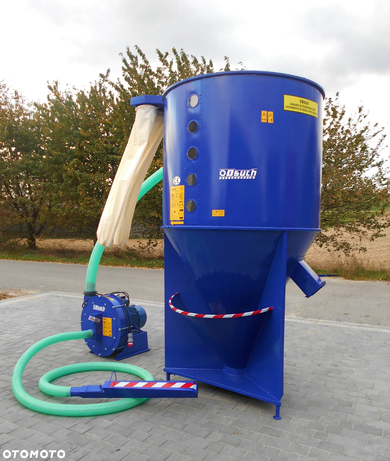 Zestaw/agregat PASZOWY mieszalnik 0,5-2t + śrutownik/młynek 7,5/11/15kw MŁYN do zboża - 4
