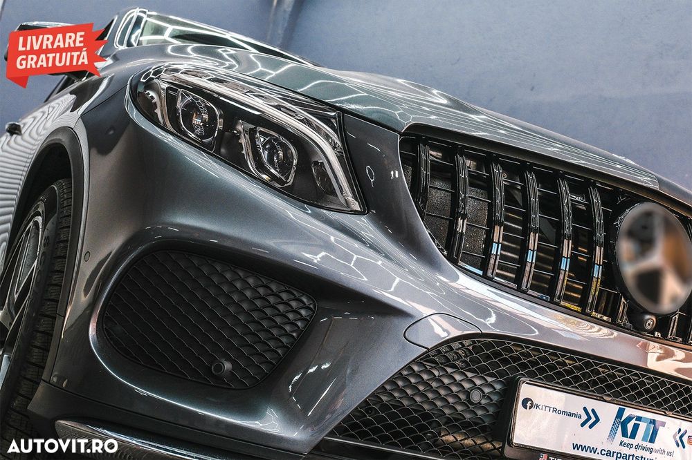 Grila Centrala Mercedes GLE Coupe C292 (2015-2018) GLE W166 SUV (2015-2018) GT-R P- livrare gratuita - 12