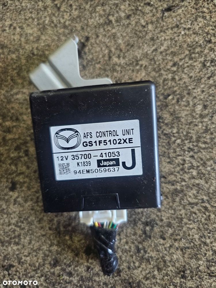 moduł sterownik świateł gs1f5102xe mazda 6 gh - 2