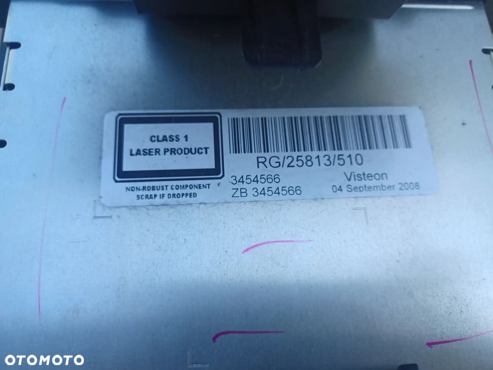 RADIO CD MINI COOPER R56 3454566 - 2