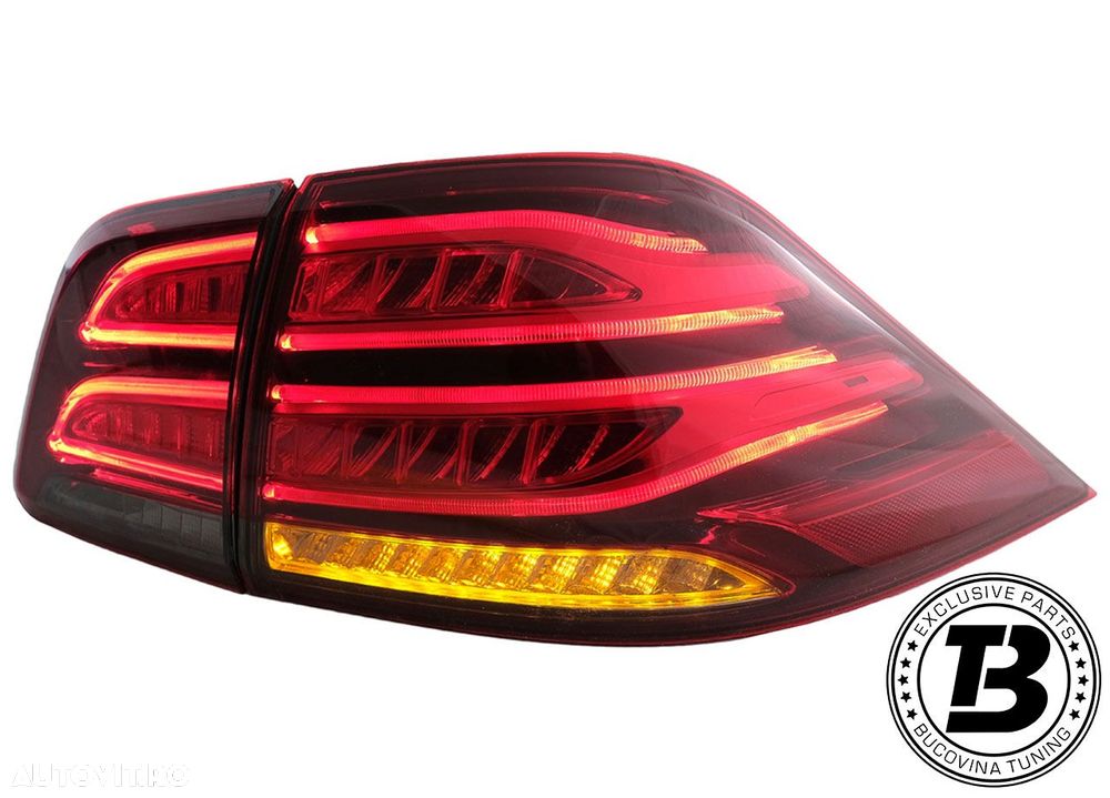 Stopuri FULL LED compatibile cu Mercedes ML W166 - 6