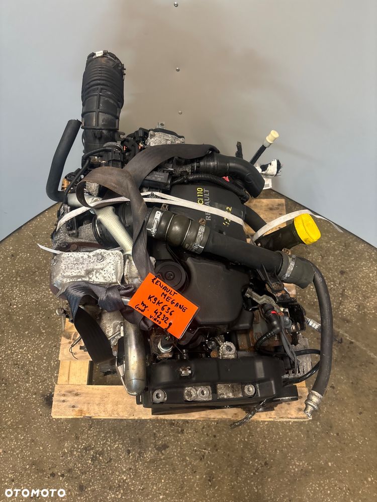 SILNIK KOMPLETNY RENAULT CLIO MEGANE 1.5 DCI K9K636 FILM VIDEO - 4