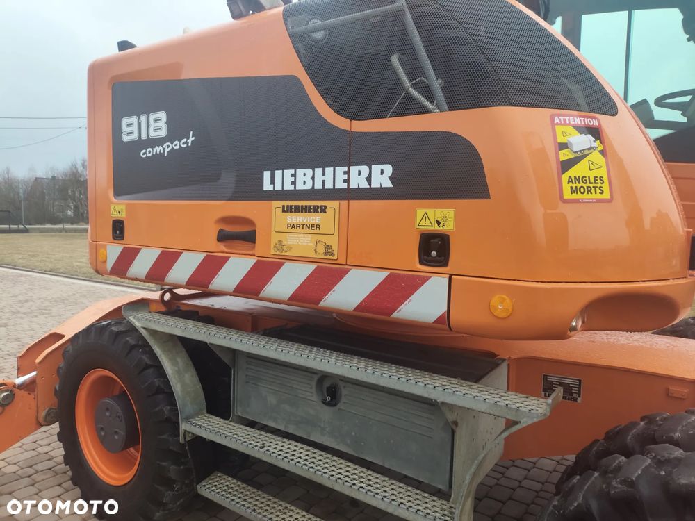 Liebherr Liebherr A 918 COMPACT / BEZ DPF I ADBLUE / SPROWADZONA / KOPARKA KOŁOWA / 10 000 MTG / KOMPLET ŁYŻEK / - 27