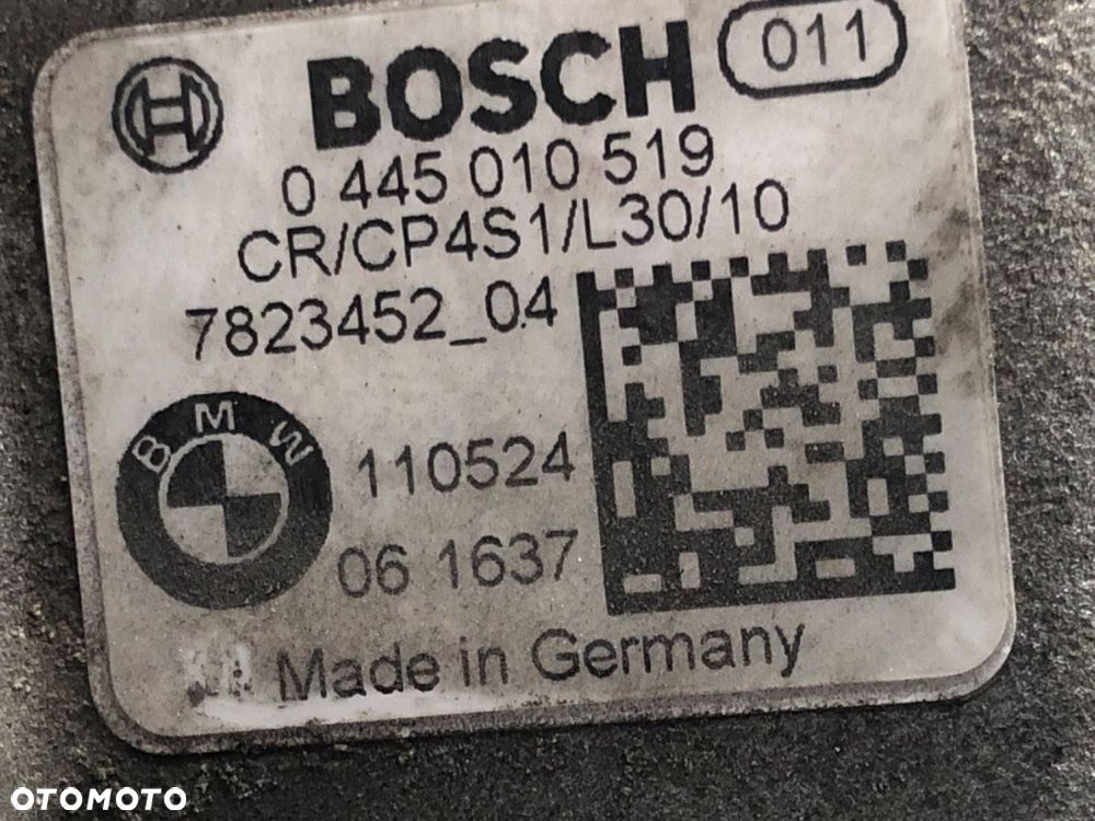 POMPA WTRYSKOWA  MINI MINI COUNTRYMAN (R60) 2010 - 2016 Cooper D 82 kW [112 KM] olej napędowy 2010 - 4