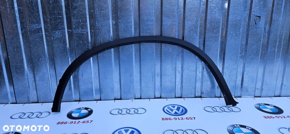 BMW X6 E71 Listwa błotnika Nakładka Hokej Osłona Błotnik Błotnik tył prawy tylna prawa Osłona nadkola tylna prawa 7176330 - 1
