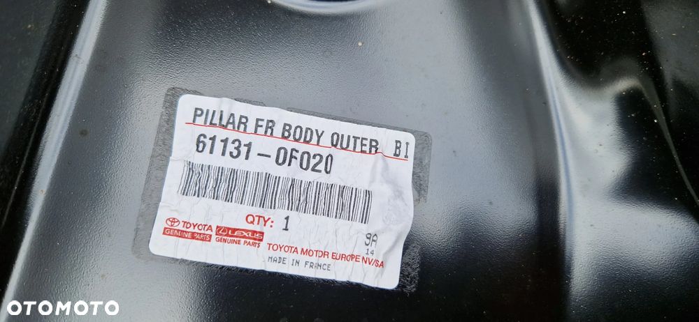 TOYOTA VERSO 09- PRÓG PRAWY SŁUPEK 61131-0F020 PRZÓD - 5